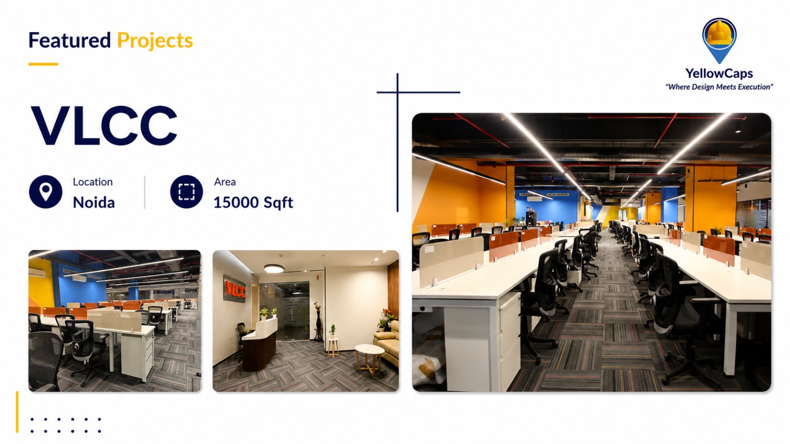Corporate office fit-out and lounge area