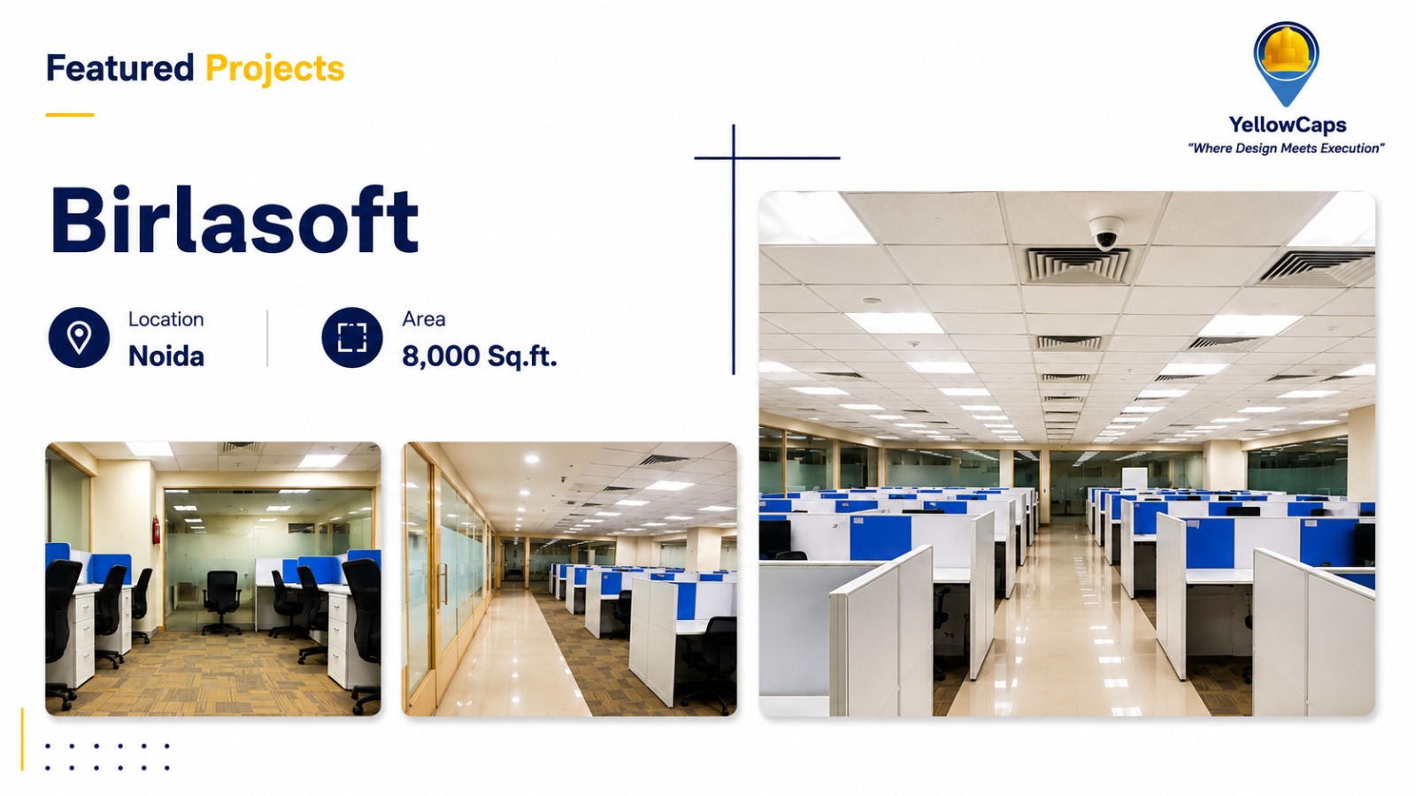 Executive office and workstations